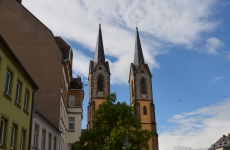 Blick auf Marienkirche